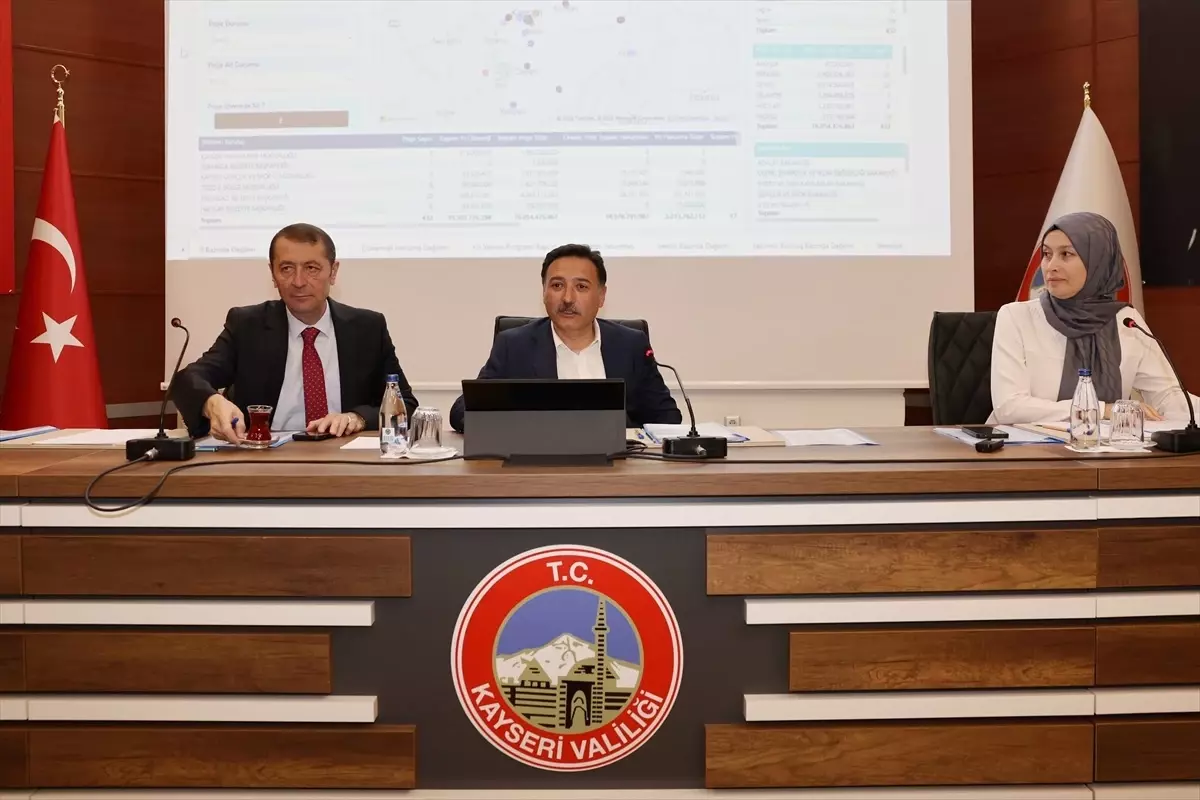 Kayseri'de Üçüncü İl Koordinasyon Toplantısı Yapıldı
