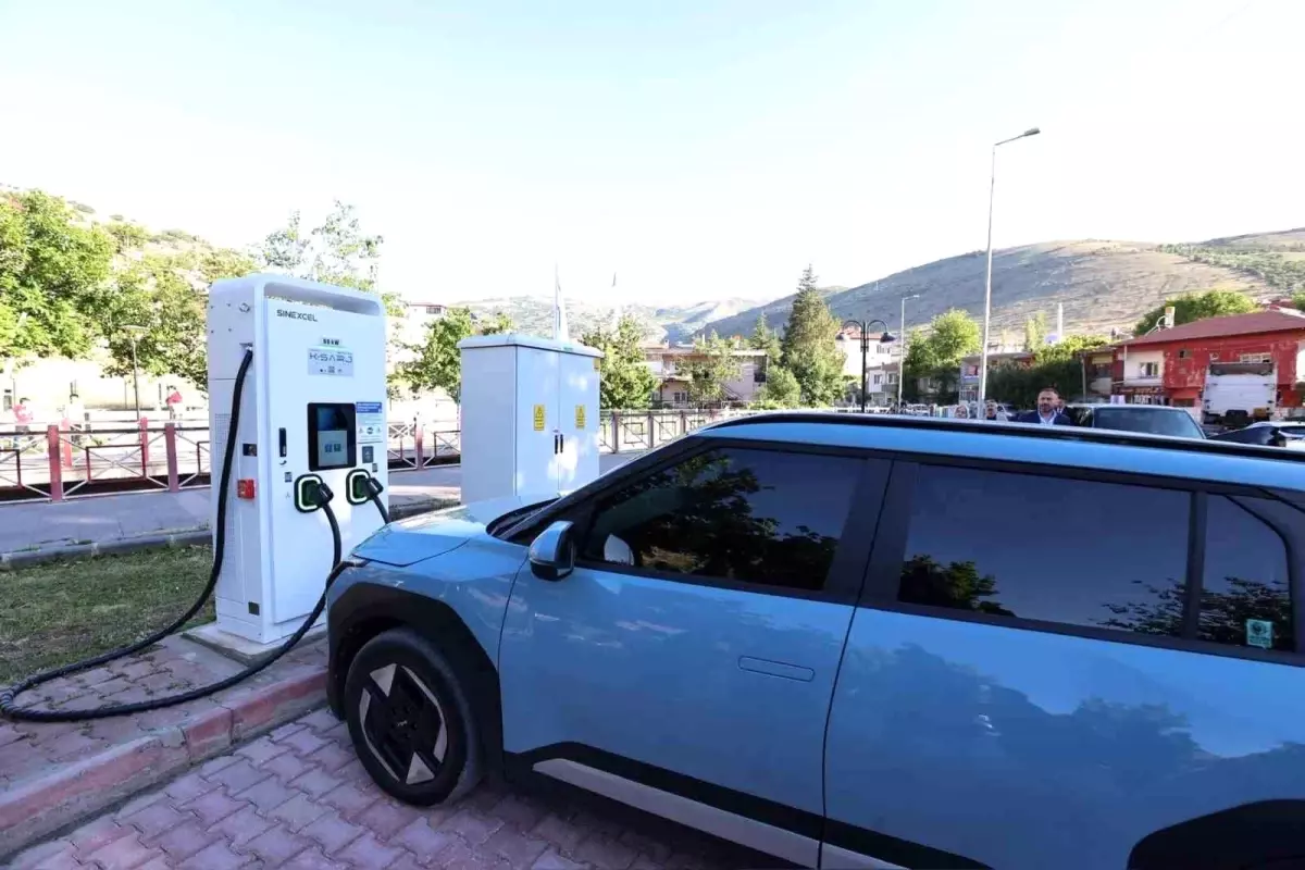 Kayseri'de Elektrikli Araç Şarj İstasyonları Yaygınlaşıyor