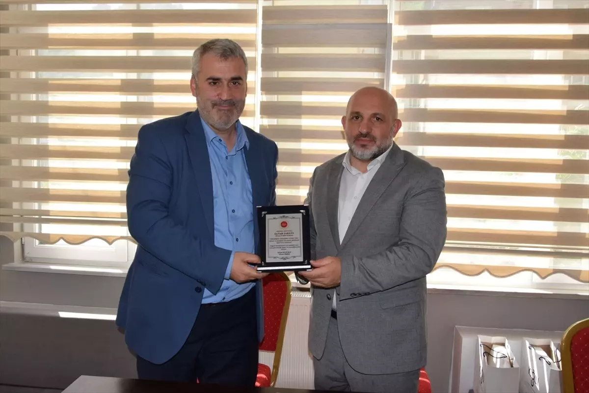 Giresun'da Müftü Yardımcılarına Veda Programı