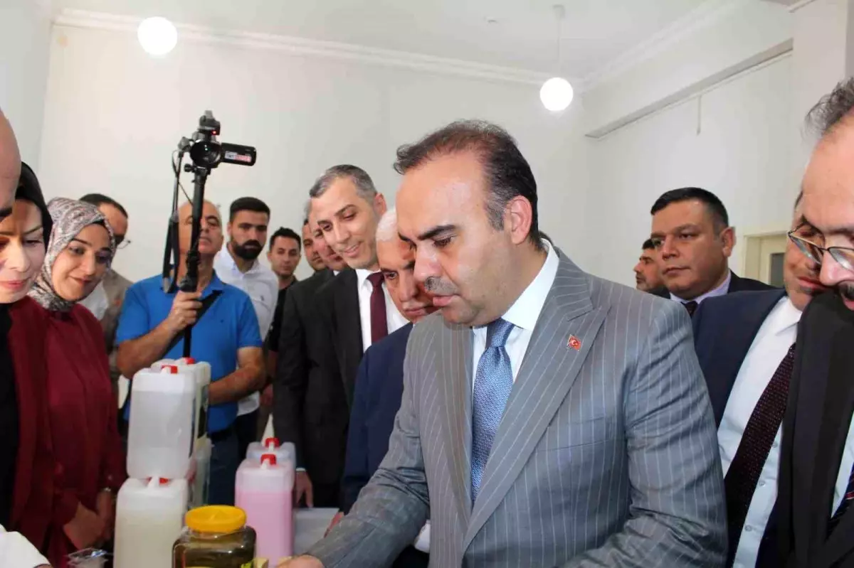 Bakan Kacır Siirt'te Sanayi Temasları