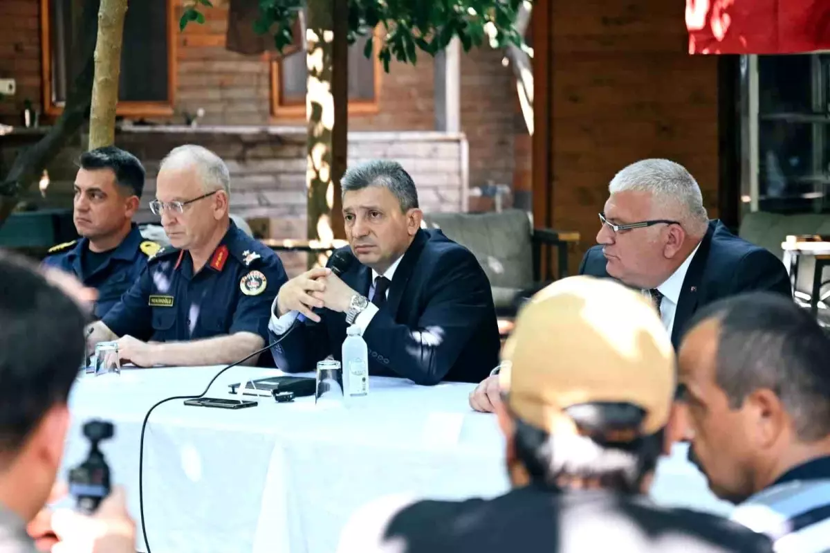 Olimpos'ta Turizm Güvenliği Toplantısı Gerçekleştirildi