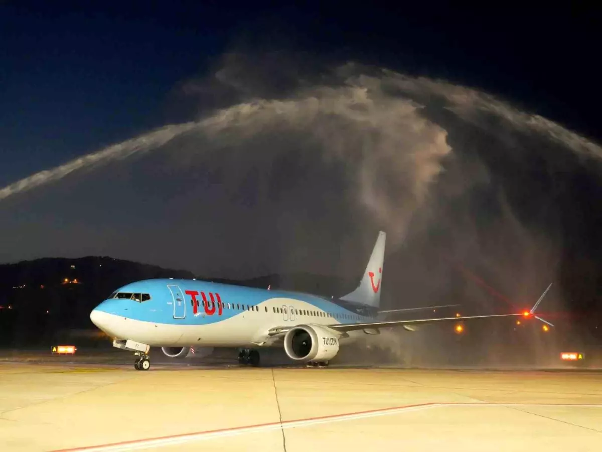 Hollanda'dan Alanya'ya İlk Uçuş Gerçekleşti