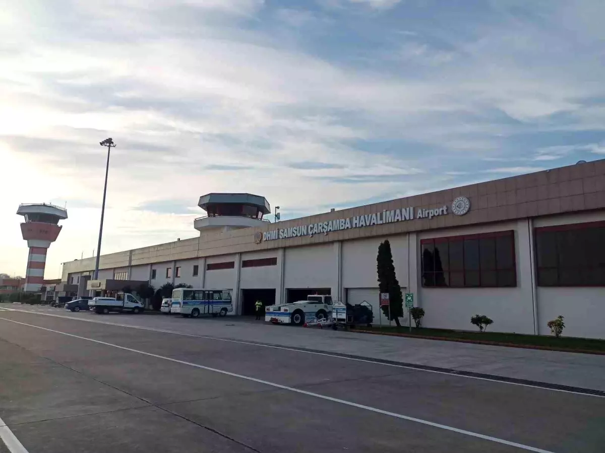 Samsun-Çarşamba Havalimanı'ndan 700 Bin Yolcu