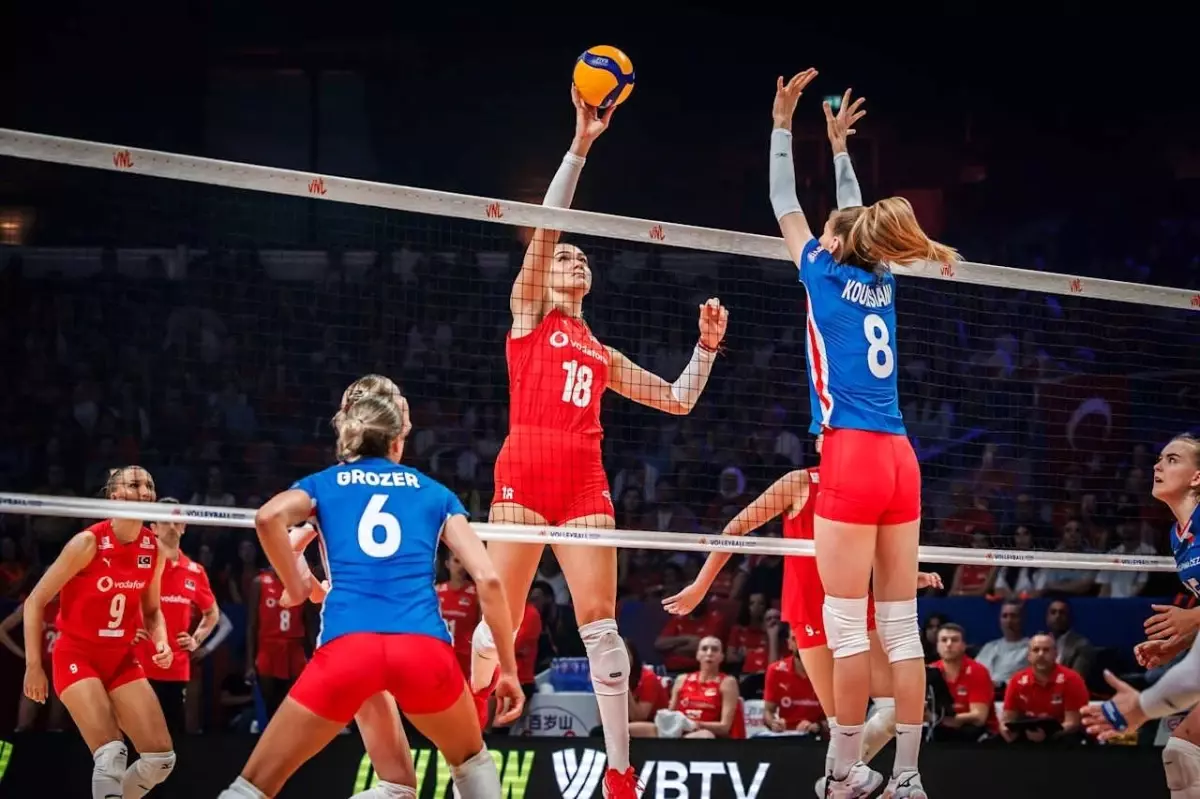 A Milli Kadın Voleybol Takımı Çekya'ya Yenildi