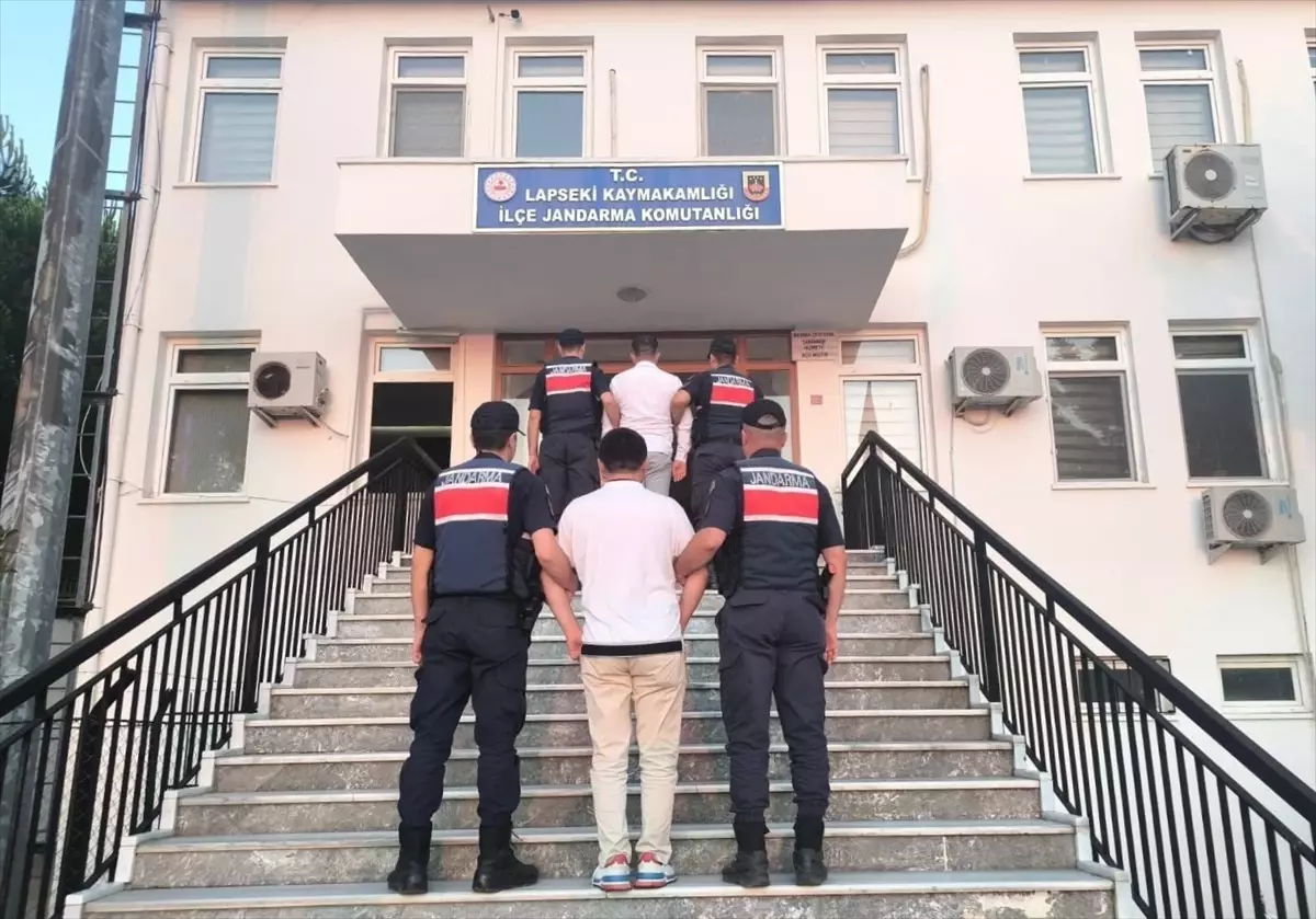 Lapseki'de Yangın: 2 Şüpheliye Adli İşlem