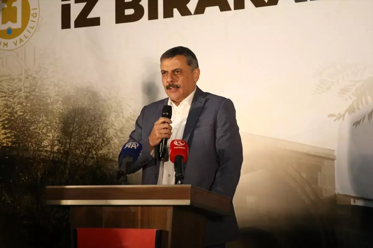 Erzurum'da Kültürel Ödül Töreni