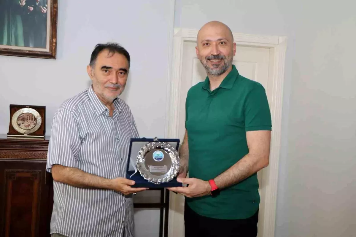 Söke İlçe Müftüsü Ali Saim Doğru'ya Veda Ziyareti