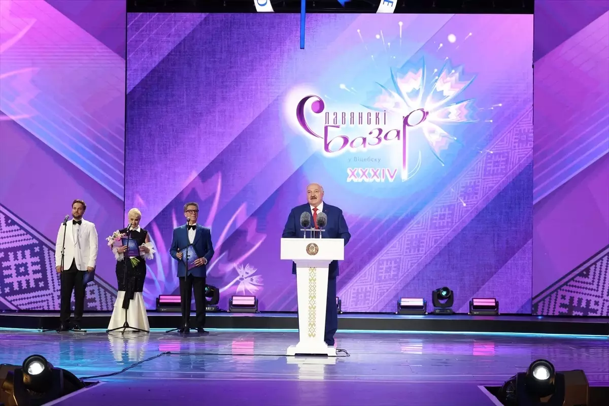 Vitebsk'te 34. Slav Pazarı Festivali Başladı