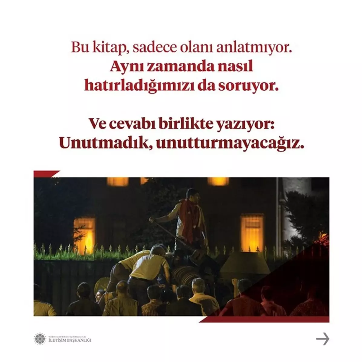 15 Temmuz Kitabı Tanıtıldı
