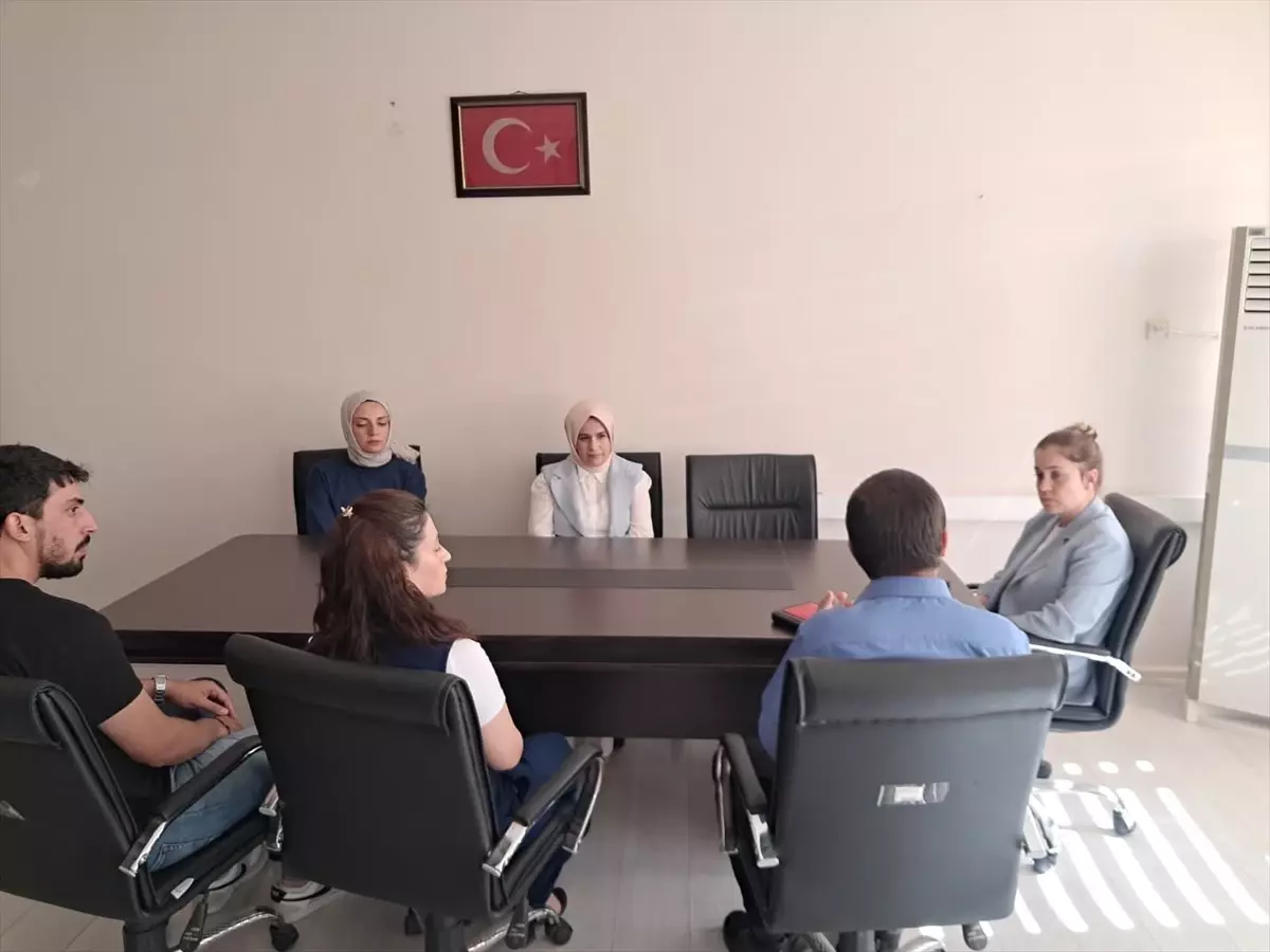 Ağın Kaymakamı Eğitim Müdürlüğünü Ziyaret Etti
