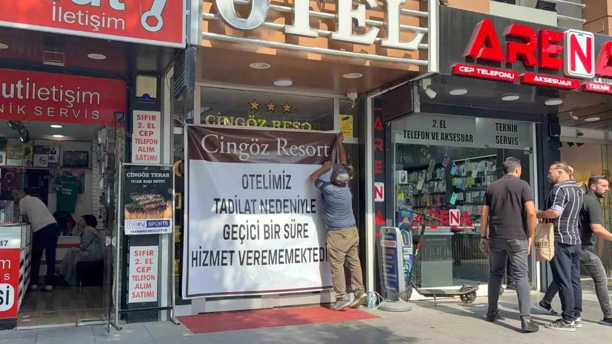 Kırşehir'de Otel Mühürlendi: Eksiklikler Gideriliyor