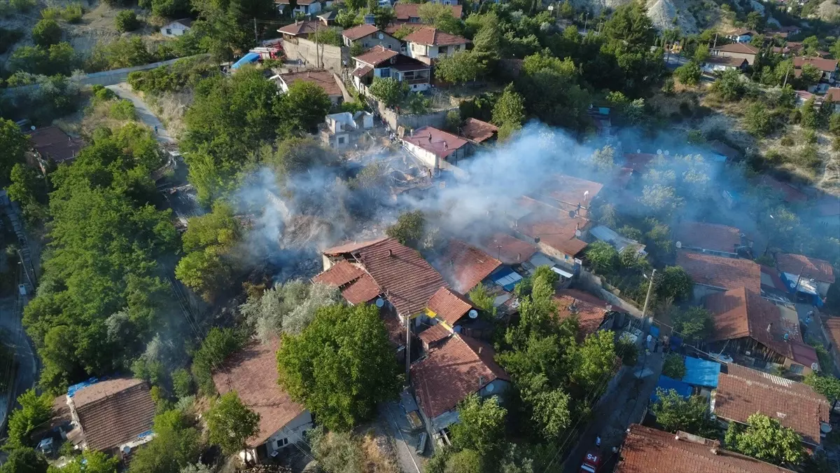 Karabük'te 4 Evde Yangın