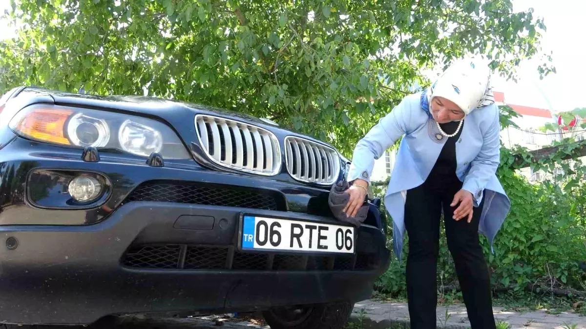 Bu araç yolda göreni şaşırtıyor: 06 RTE 06 Giresun'da