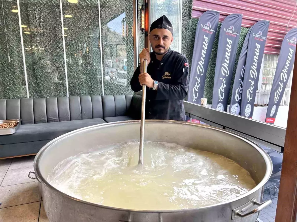 Belen'de 5 Bin Kişiye Aşure İkramı