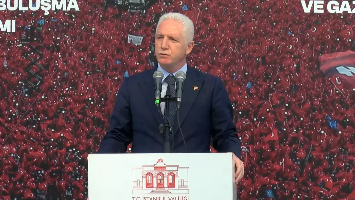 15 Temmuz Demokrasi ve Milli Birlik Günü'nde Şehit Aileleri ve Gazilere Onur Programı