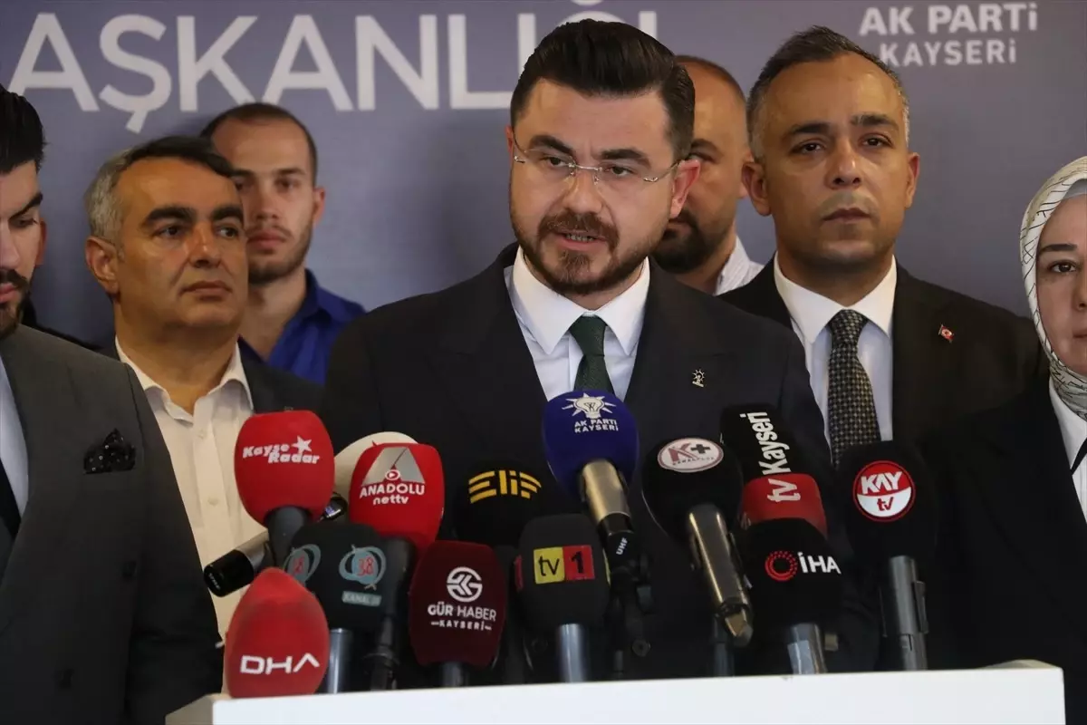 AK Parti İl Başkanı Okandan, gündemi değerlendirdi
