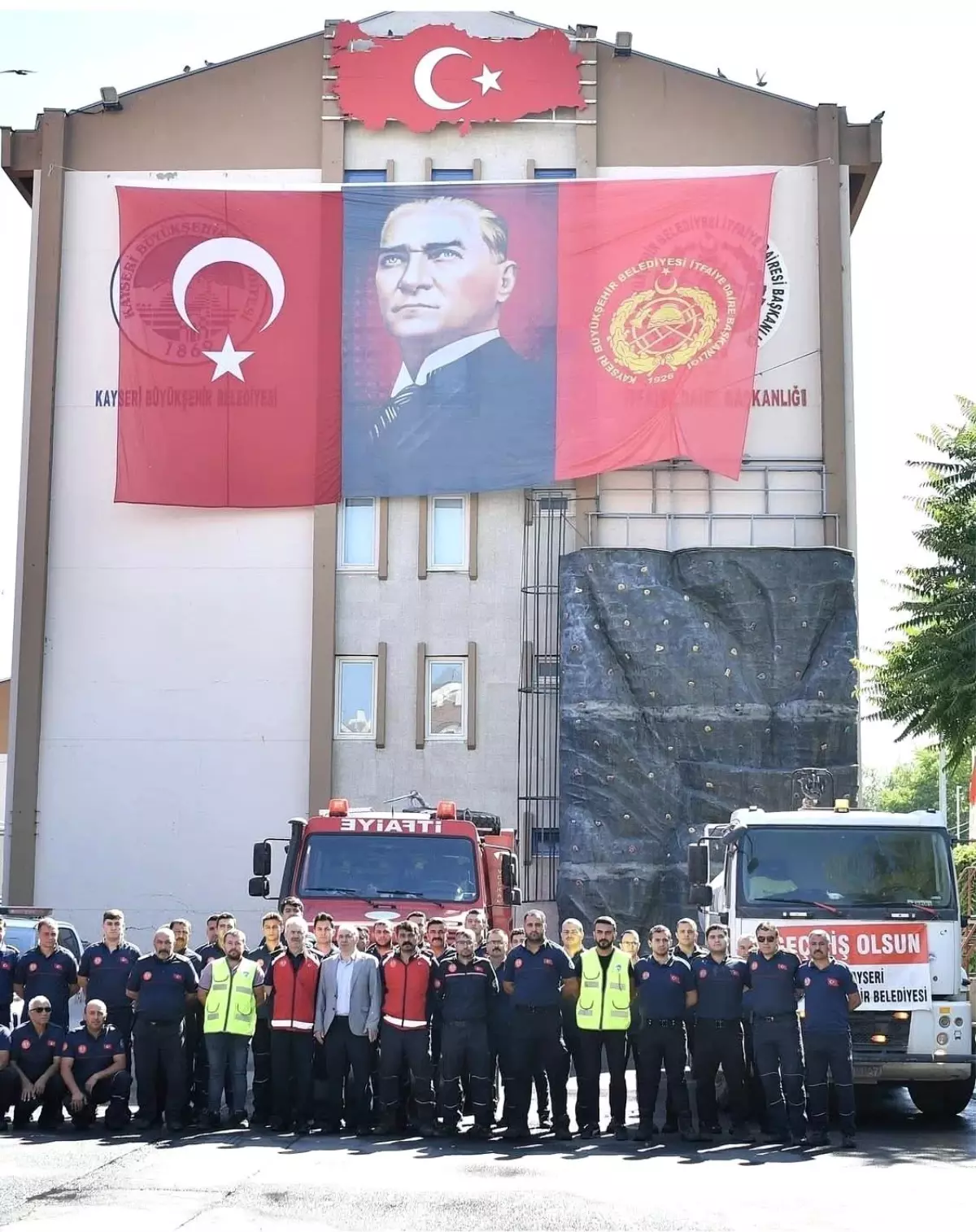 Kayseri İtfaiyesi 2025 Haziran Ayında 977 Olayda Başarı Gösterdi