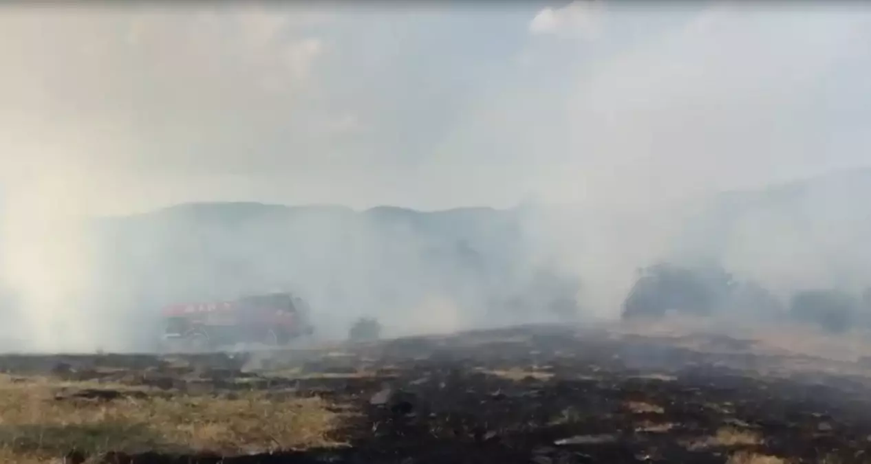 Beypazarı'nda Yangın Kontrol Altına Alındı