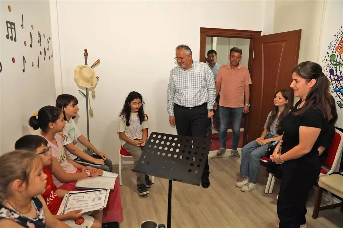 Bafra'da Yaz Dönemi Sanat Kursları