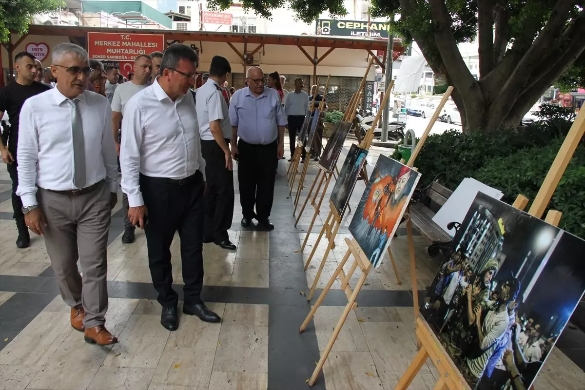 Serik'te 15 Temmuz Sergisi Açıldı