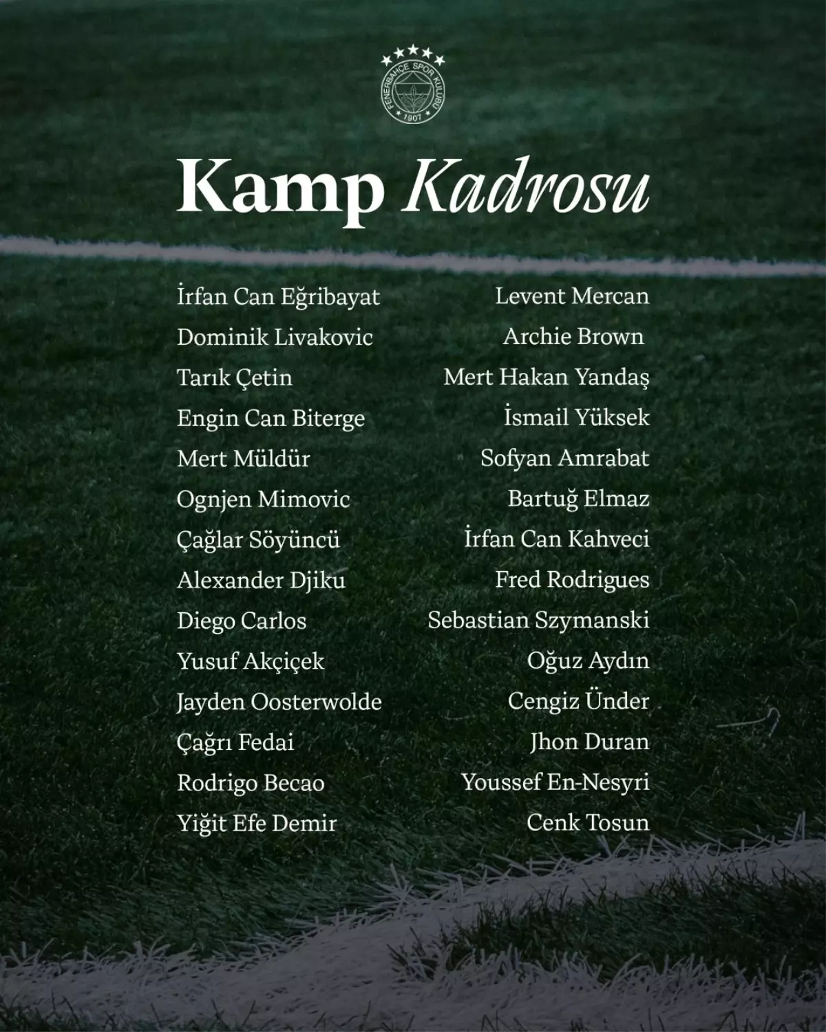 Fenerbahçe Portekiz Kampına Gitti