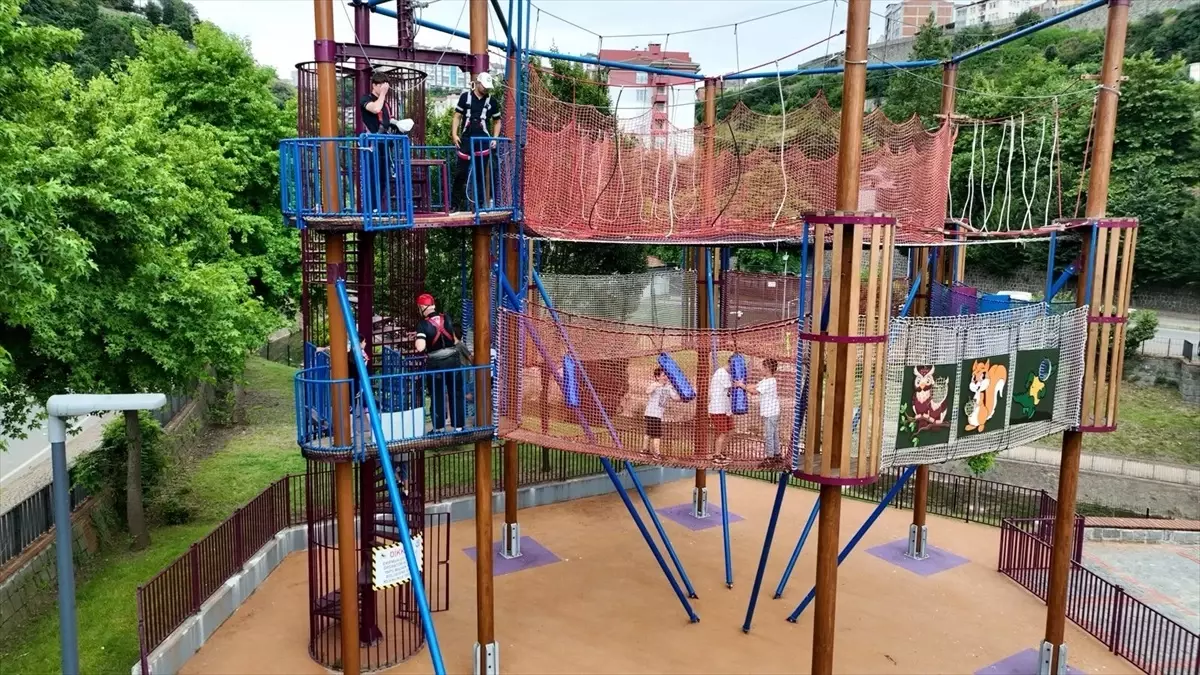 Zağnos Vadisi'nde Macera Parkı Açıldı