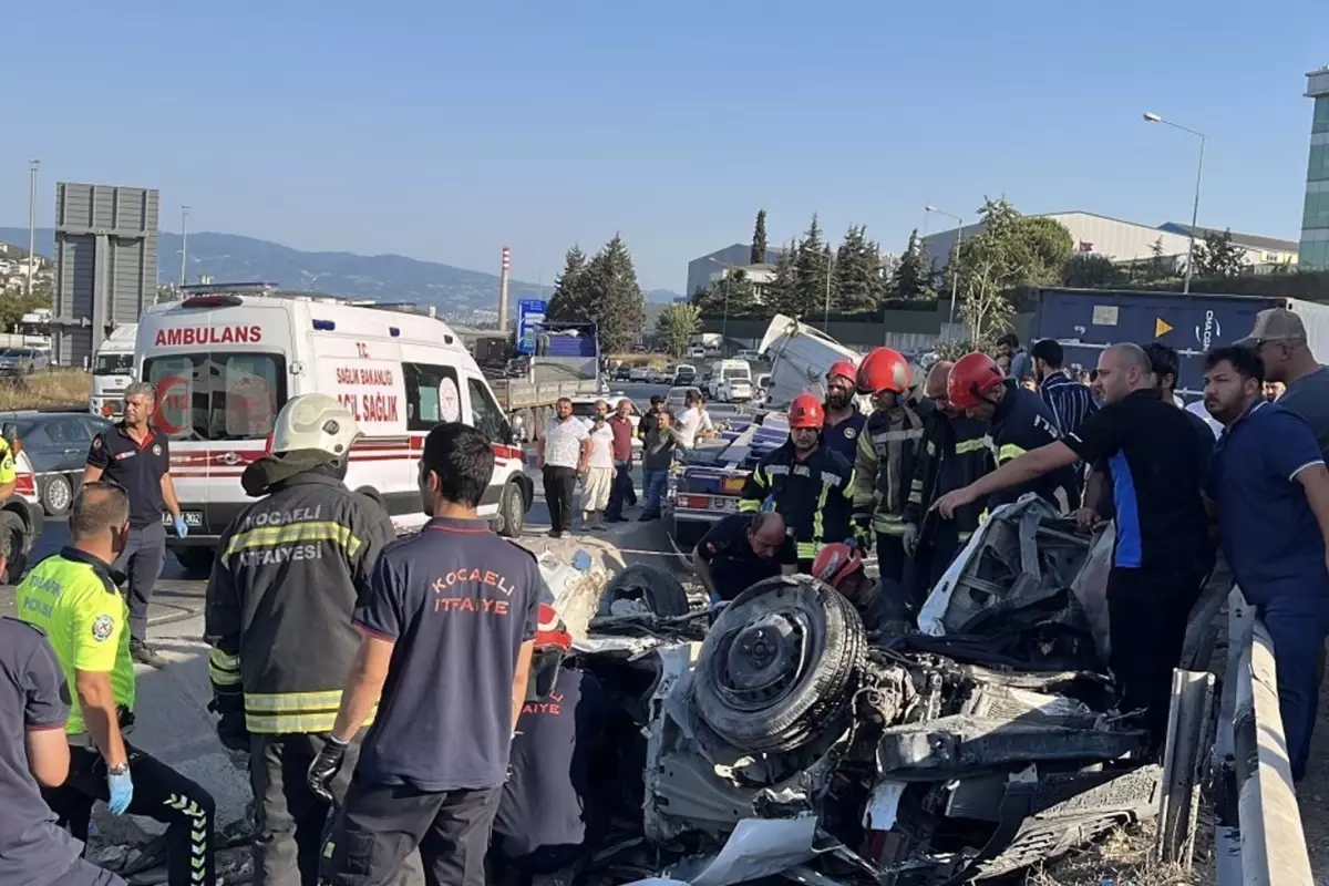 Kocaeli'nin 5 kişinin ölümüne neden olan şoför tutuklandı