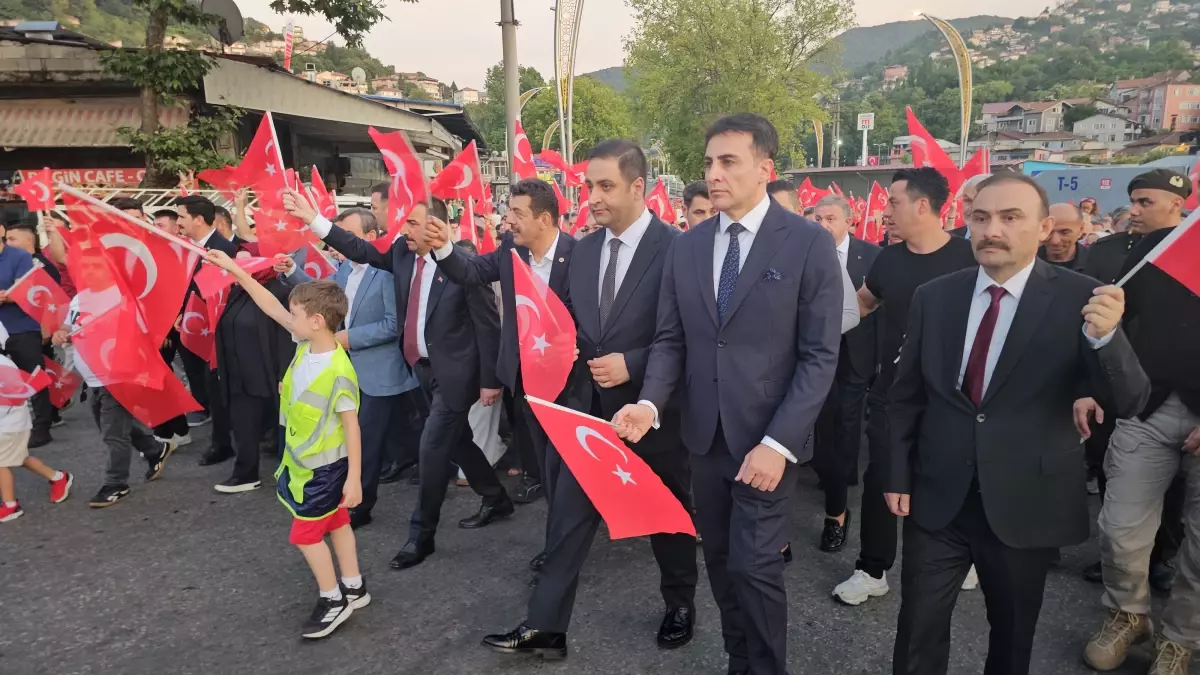 Zonguldak'ta 15 Temmuz Demokrasi Nöbeti