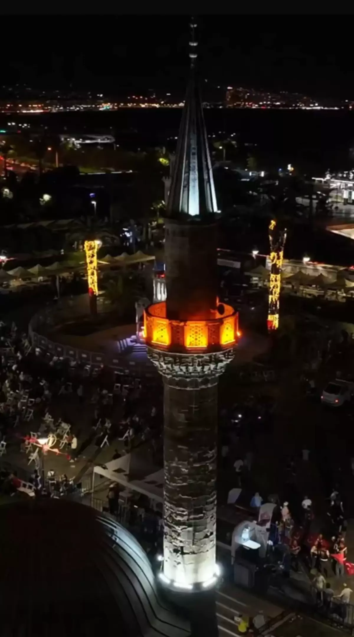 İzmir'de 15 Temmuz İçin Sela Okundu