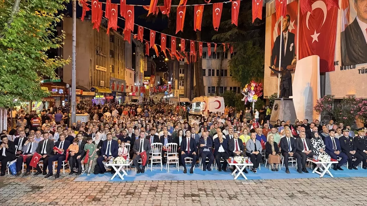 Karadeniz'de 15 Temmuz Demokrasi ve Milli Birlik Günü etkinlikleri yapıldı