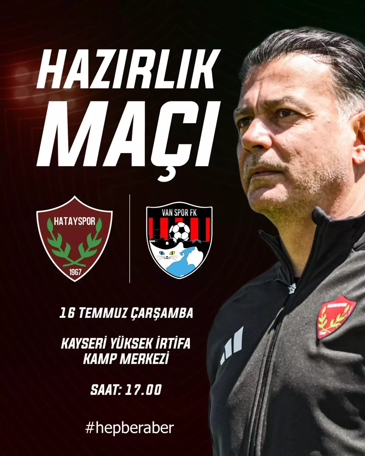 Hatayspor İlk Hazırlık Maçını Oynayacak
