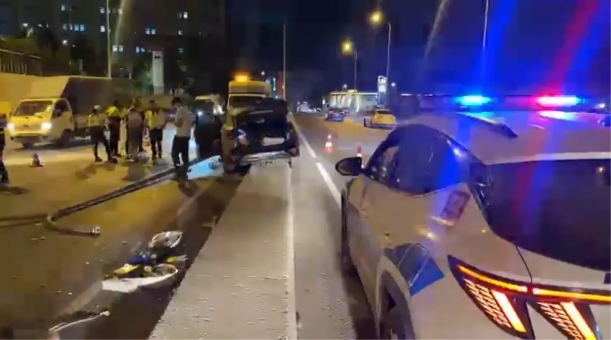 Arnavutköy'de Kaza: 2 Yaralı