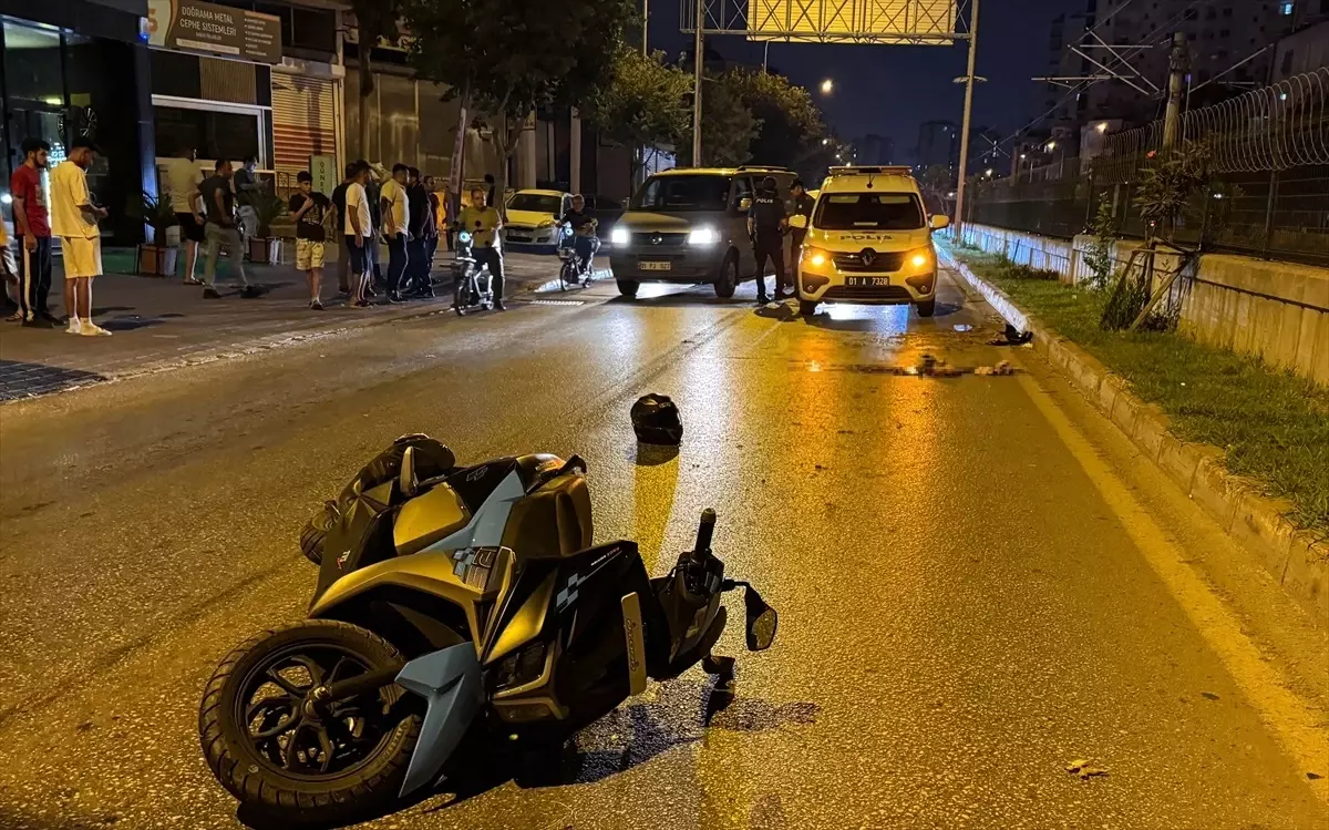 Adana'da Motosiklet Kazası: 1 Ölü, 1 Yaralı