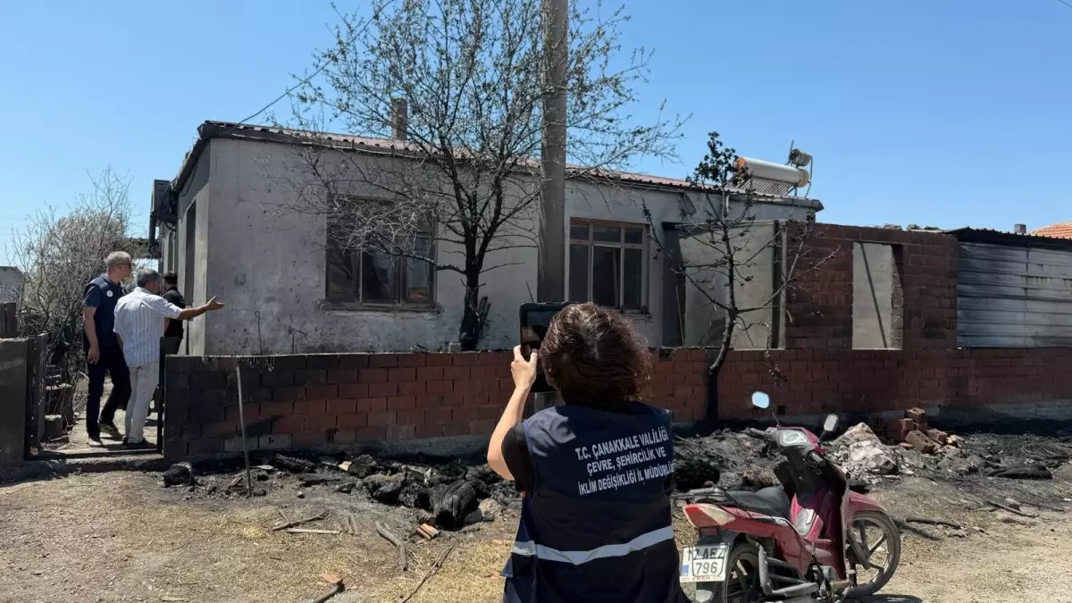 Yangınlarda 26 Yapı Hasar Gördü
