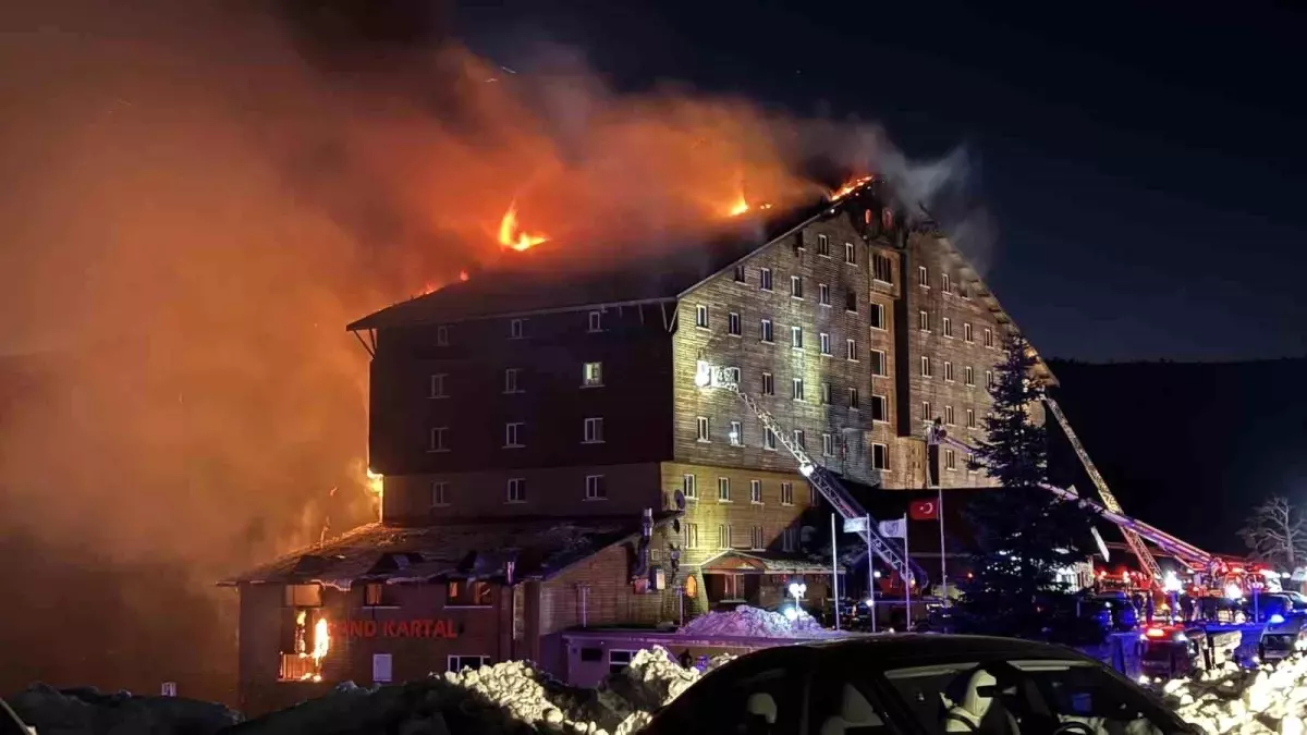Grand Kartal Otel Yangını Davasında Savcılıktan Mütalaa