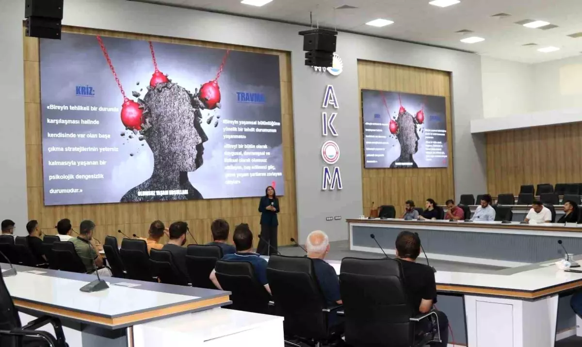 Van Büyükşehir Belediyesi'nden Psikolojik İlk Yardım Eğitimi