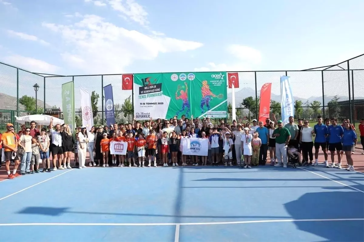 Büyükşehir Spor A.Ş.'den 15 Temmuz'a özel tenis turnuvası
