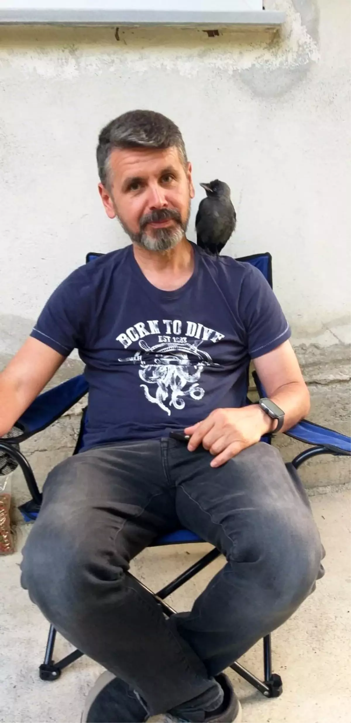 Düzce'de Karga Dostluğu