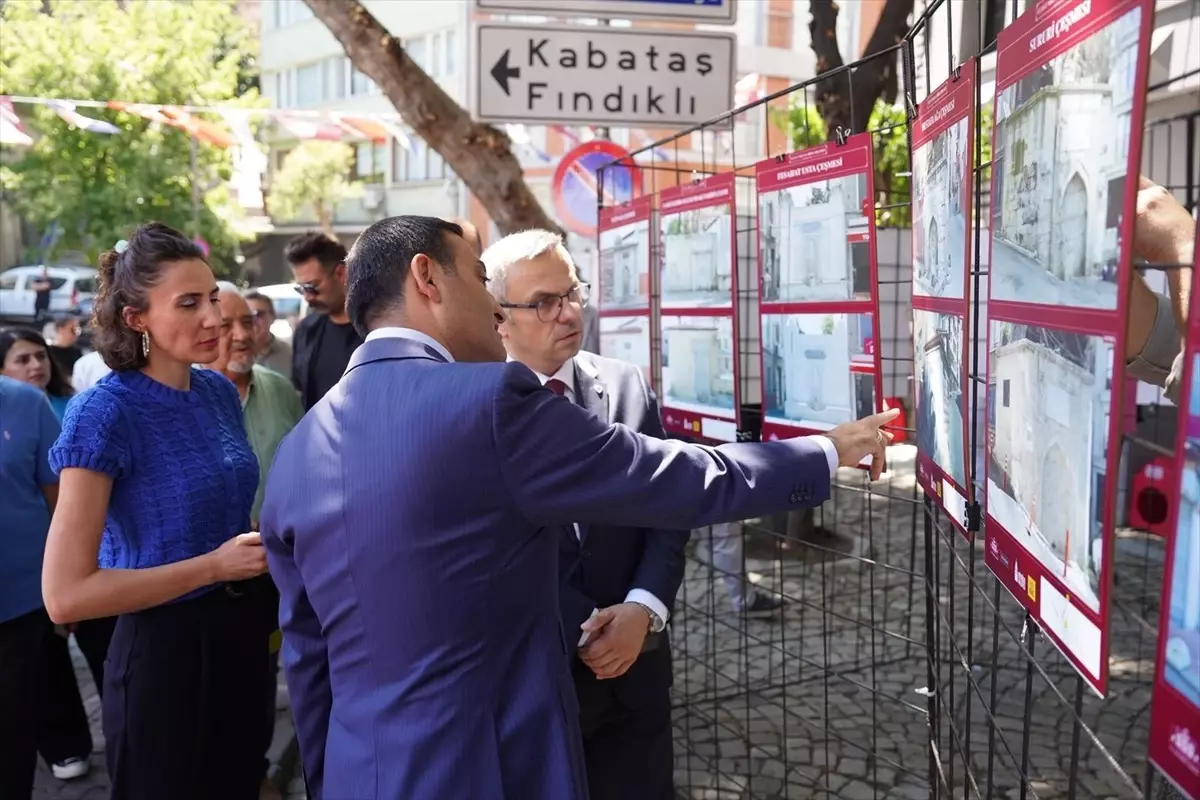 Beyoğlu'nda Tarihi Çeşmeler Yeniden Suya Kavuştu
