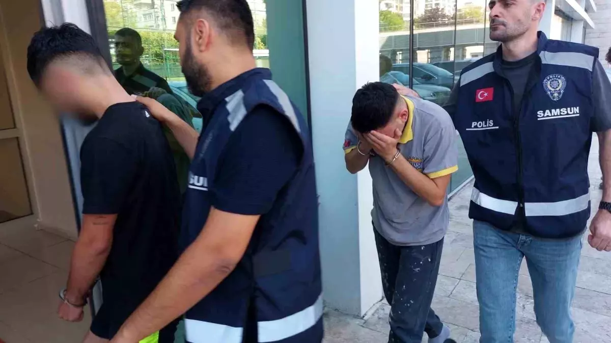 Samsun'da Okul Hırsızlığı: 4 Zanlı Yakalandı