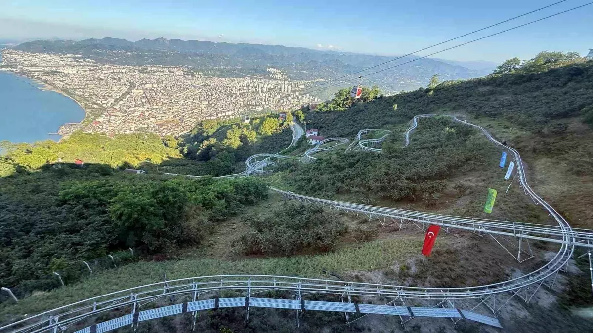 Ordu'da Dağ Kızağı ve Sosyal Tesisleri Açıldı