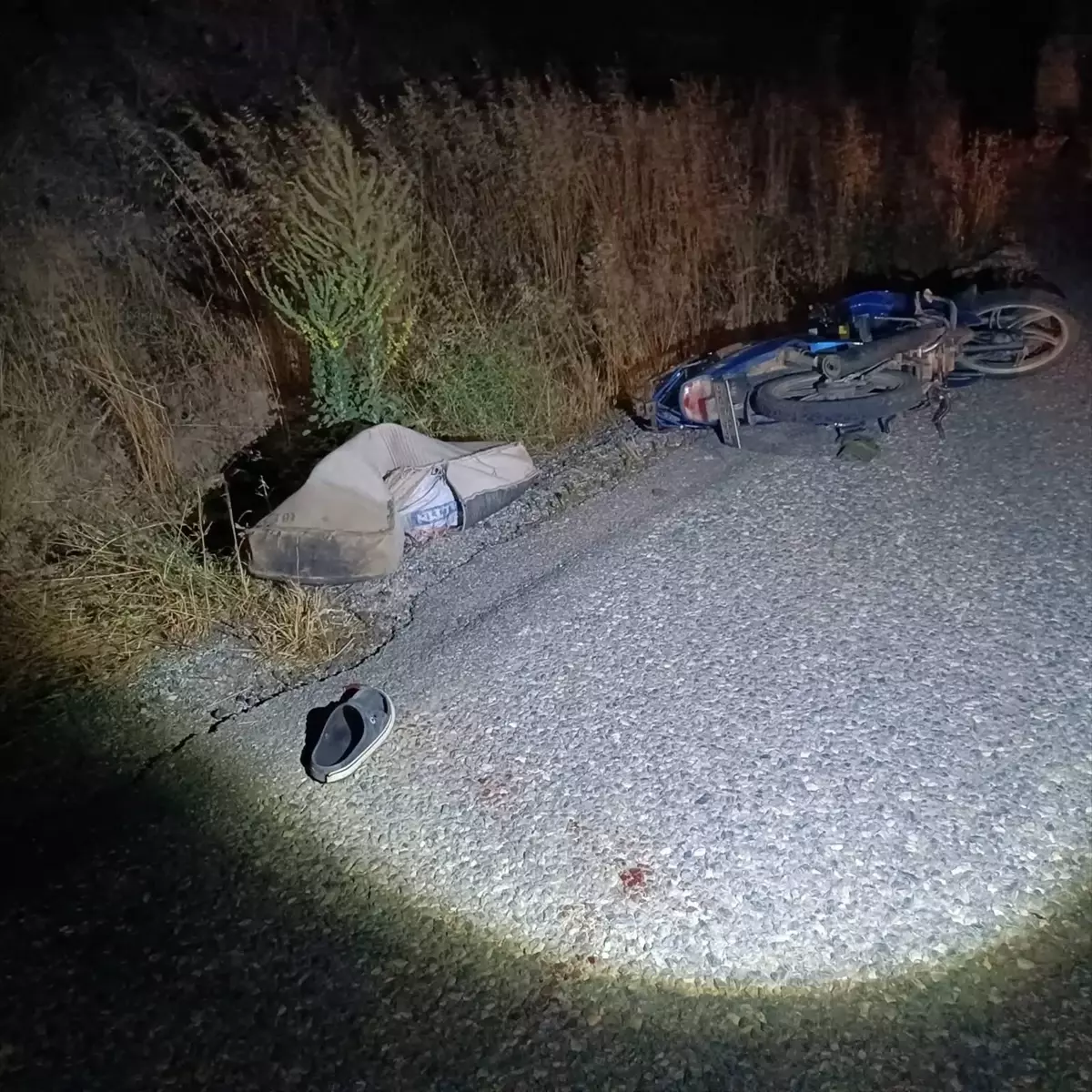 Motosiklet Kazasında Sürücü Ağır Yaralandı