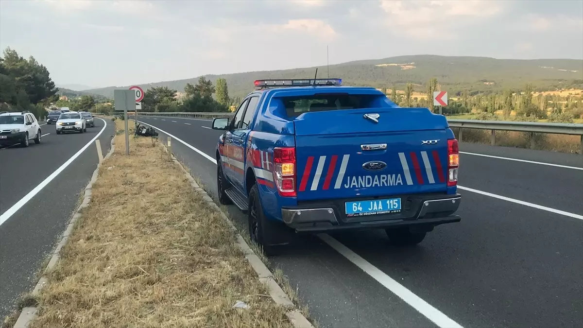 Motosiklet Kazasında 1 Ölü, 1 Yaralı