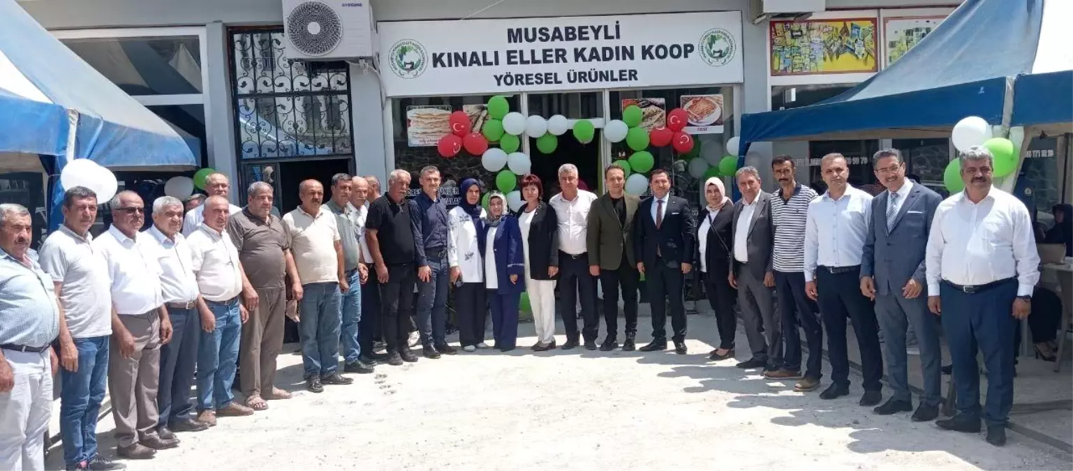 Kınalı Eller Kadın Kooperatifi Musabeyli'de Hizmete Açıldı