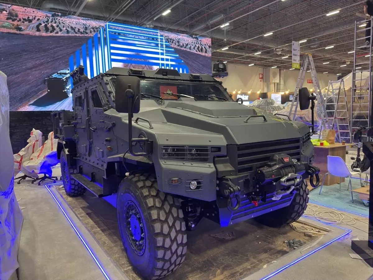 Türk Savunma Sanayisinden Elektrikli 4x4 Araç