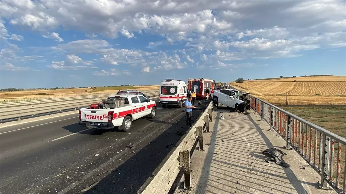 Tekirdağ'da Trafik Kazası: Sürücü Hayatını Kaybetti