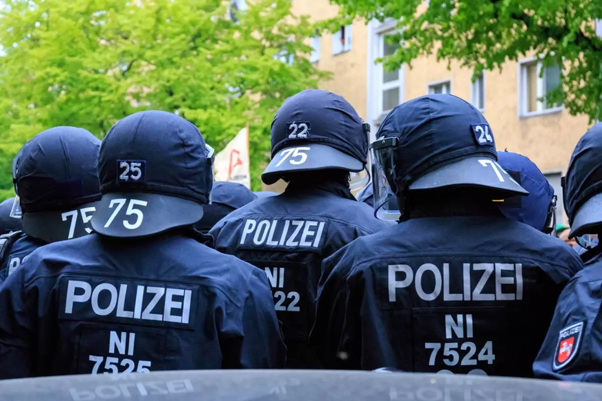 Berlin'de Filistin Destek Gösterisine Gözaltılar