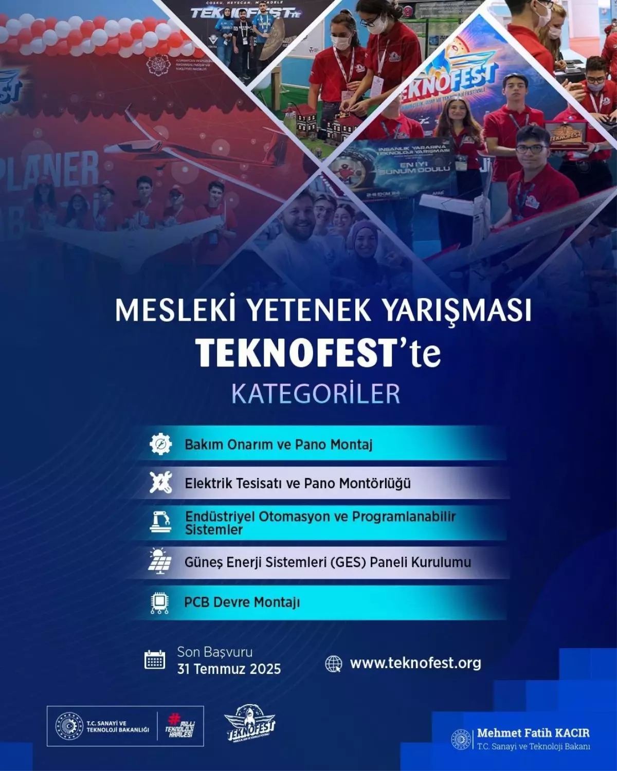 TEKNOFEST'te Mesleki Yetenek Yarışması