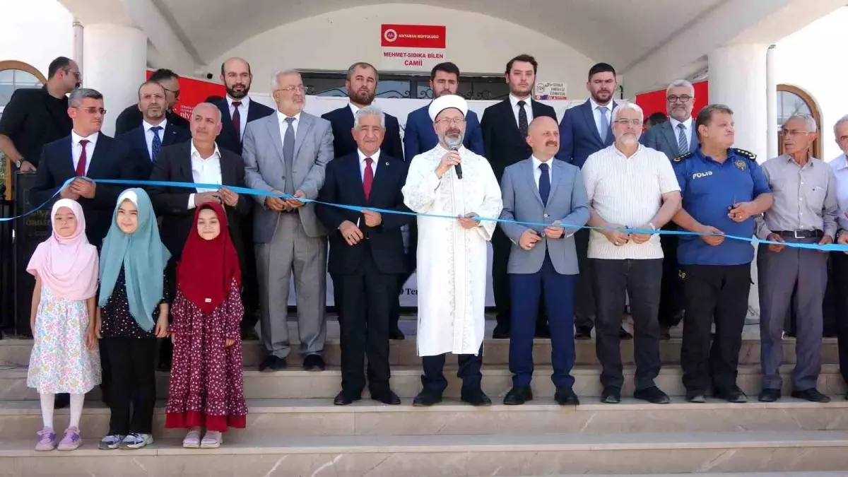 Adıyaman'da Yeni Cami ve Kurslar Açıldı