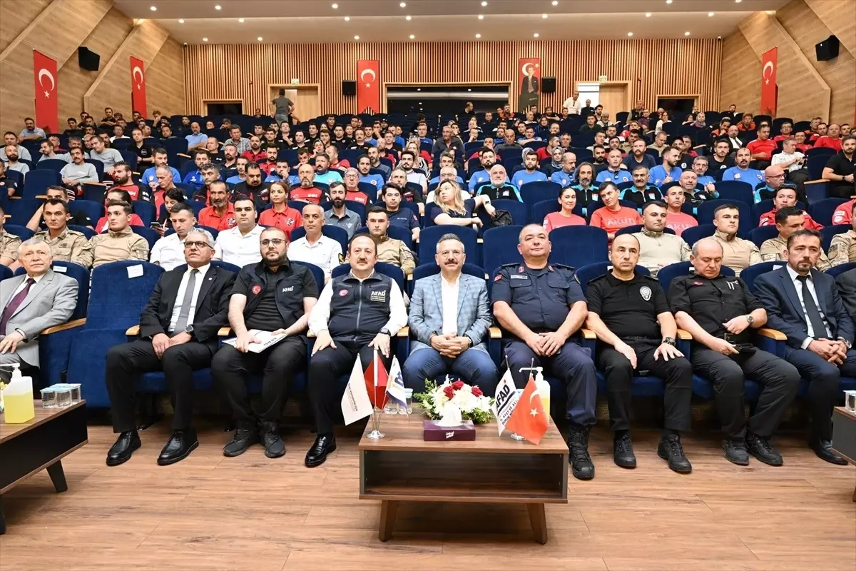 Eskişehir'de Arama Kurtarma Sertifika Töreni
